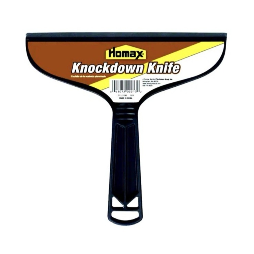 Homax 7 1/2 inch Texture Knockdown Knife 2213-06 Black Wall Texture Tool